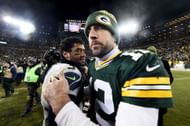 Aaron Rodgers and Russell Wilson are Bryce Young's idols